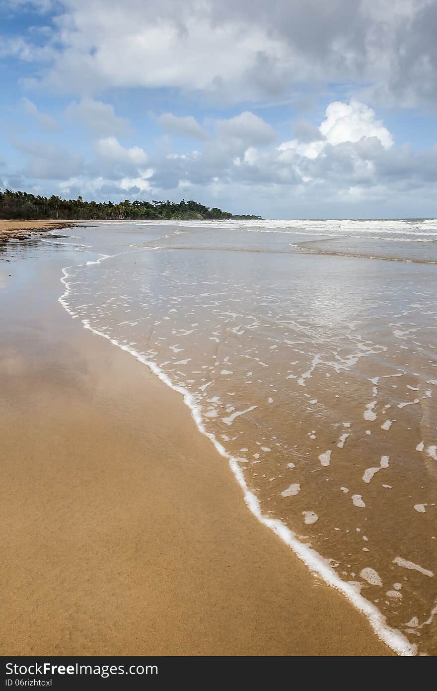 An image of the beautiful Mission Beach in Australia. An image of the beautiful Mission Beach in Australia