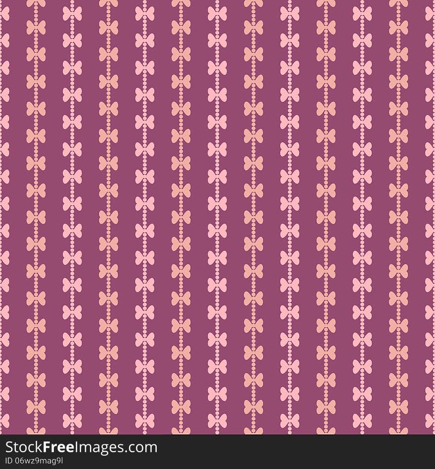 Seamless vector valentine pattern