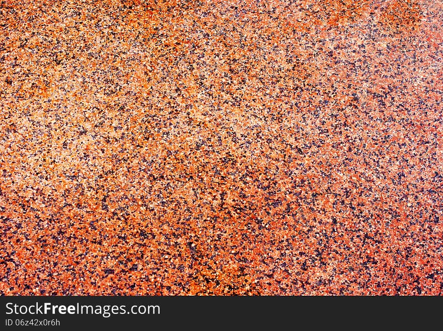 Orange marble surface as the texture and background