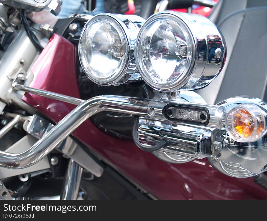 Motorcycle headlights