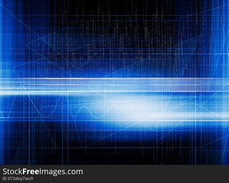 Abstract Futuristic Background For Wallpaper Design