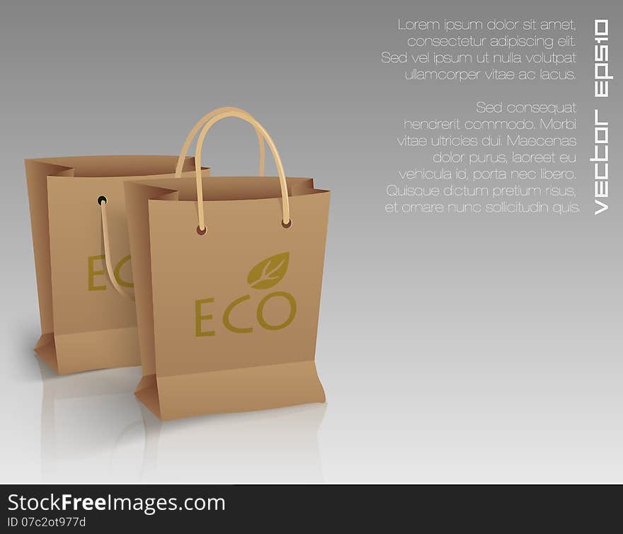 Vector Shopping Bag