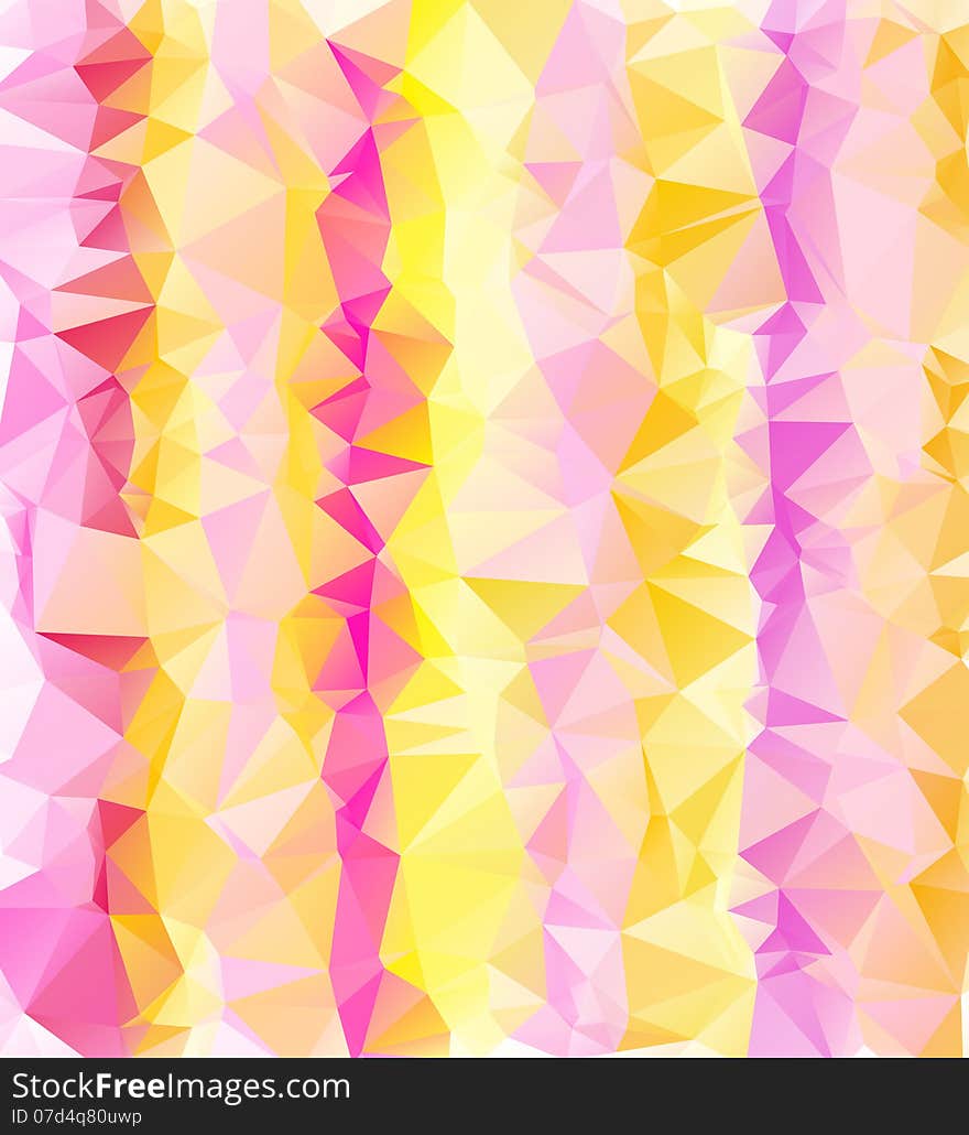 Modern Abstract Triangles Background