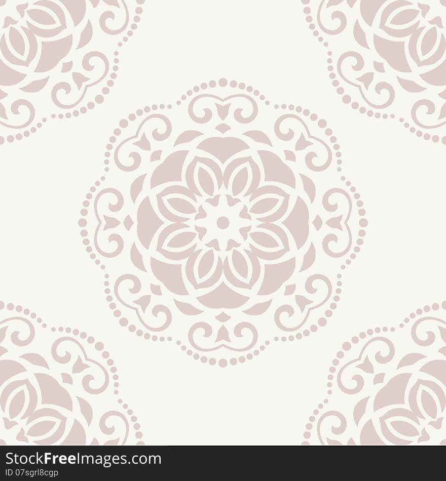 Oriental vector pattern with damask, arabesque and floral elements. Seamless abstract background. Oriental vector pattern with damask, arabesque and floral elements. Seamless abstract background.