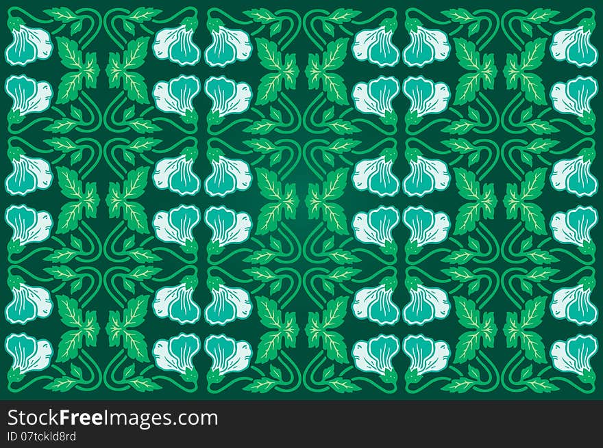 Vector floral background of the decorative flowers . Vector floral background of the decorative flowers .