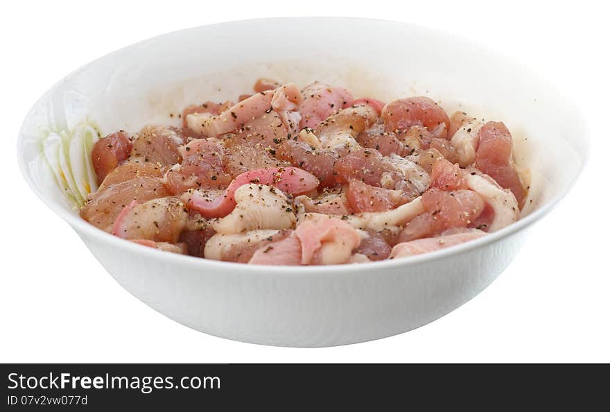 Pork in the bowl