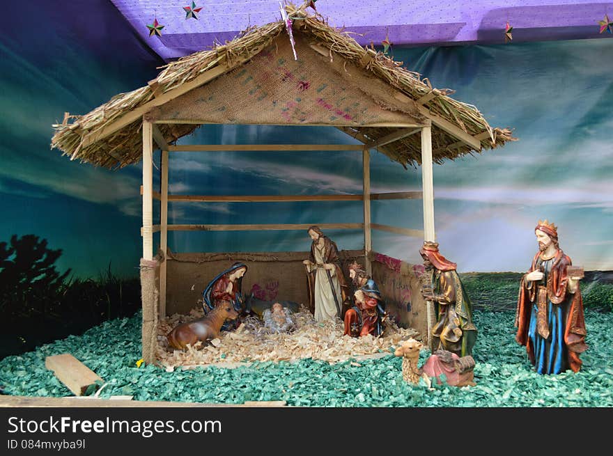 Birth Of Jesus Christ Decoration,  Ahmedabad