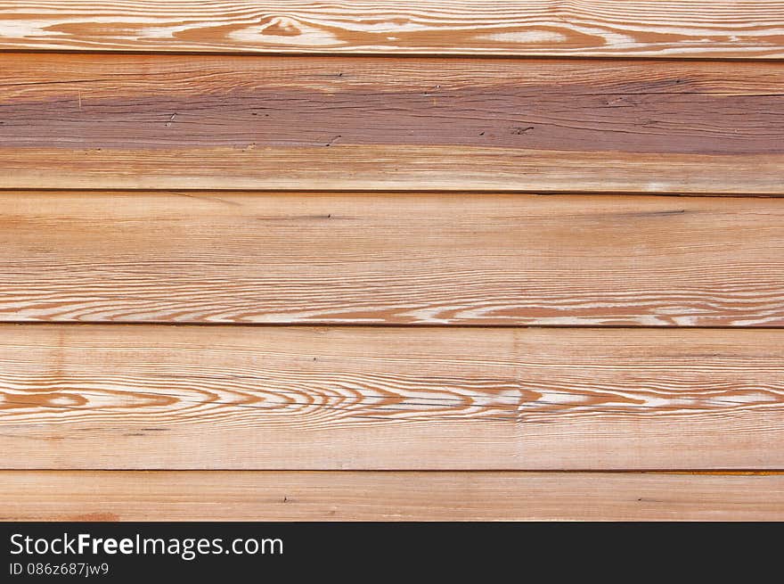 Wooden pine boards; horizontal  texture