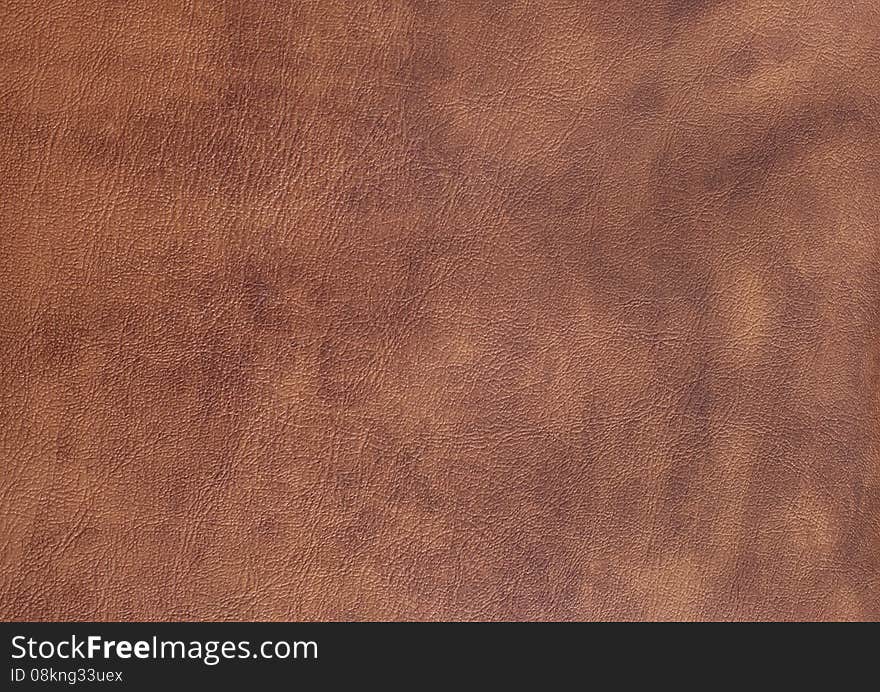 Close Up Of Background With Brown Imitation Skin