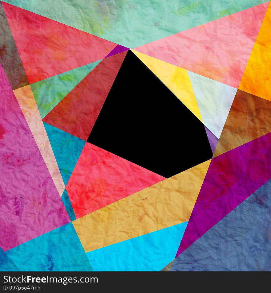 Graphic a abstract background with geometric elements