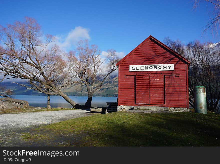 Glenorchy on Lake Wakatipu, New Zealand