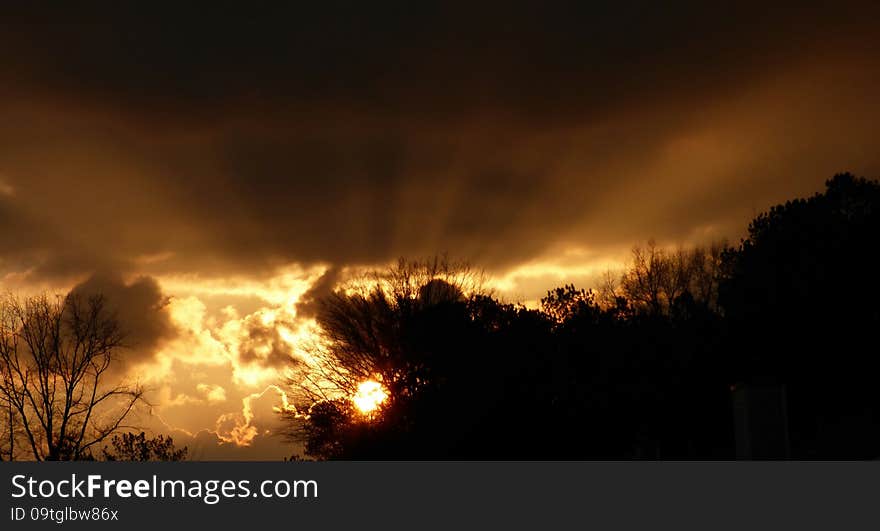 Sunset After The Storm