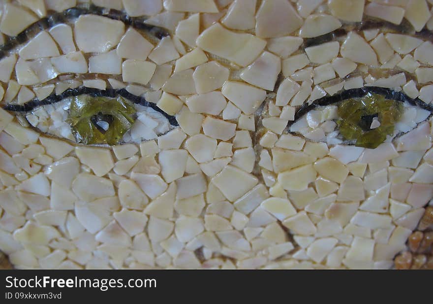 Mosaic portrait