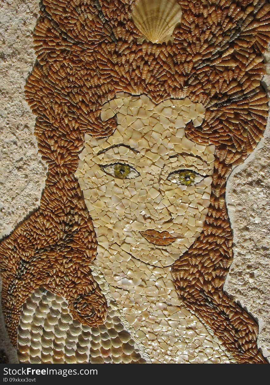 Mosaic portrait