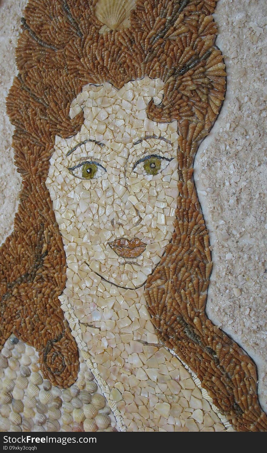 Mosaic portrait