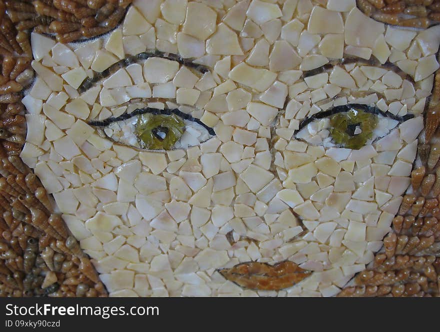 Mosaic portrait