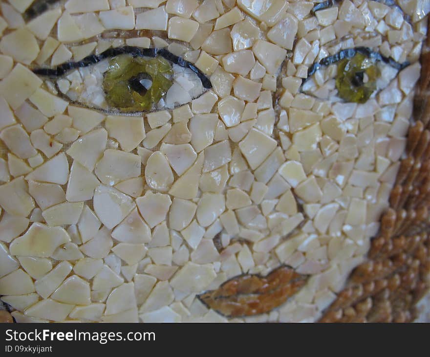 Mosaic portrait