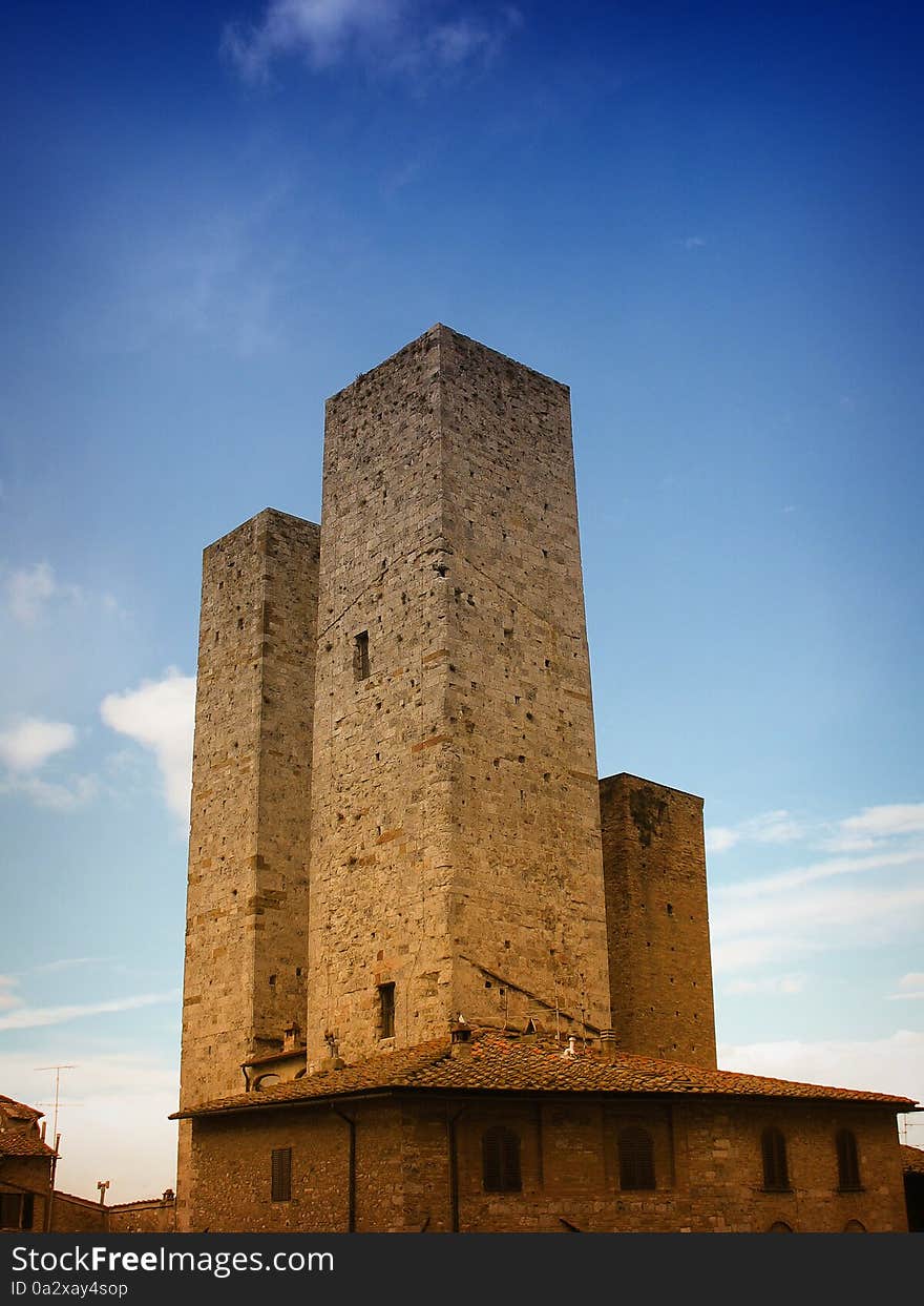 Towers Of  San Gimignano