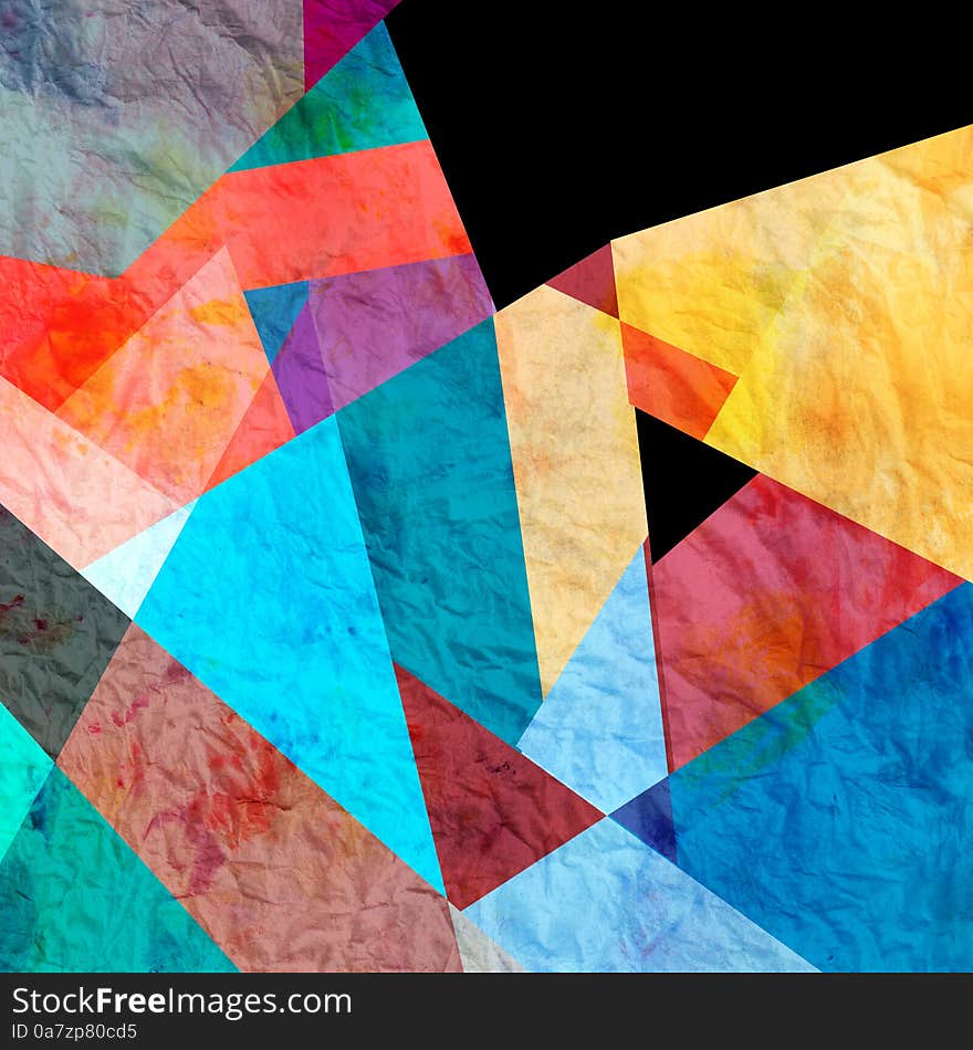 Graphic a abstract background with geometric elements