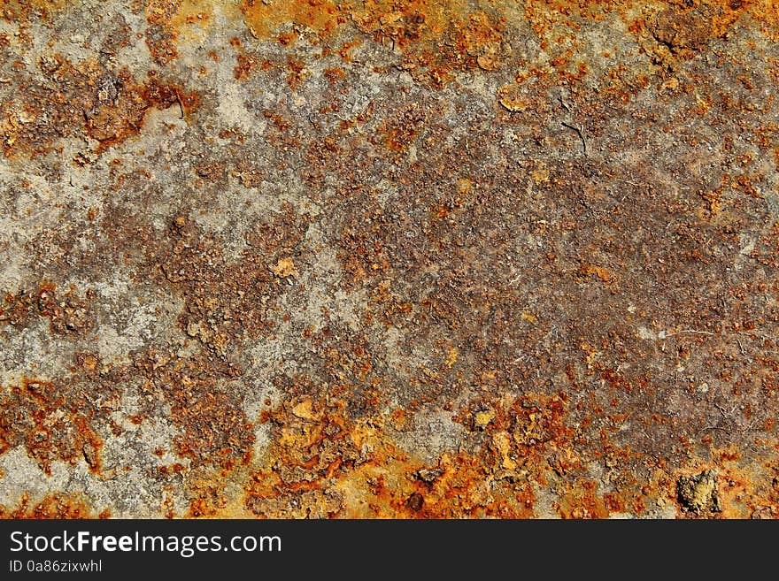 Texture Of Old And Rusty Metal