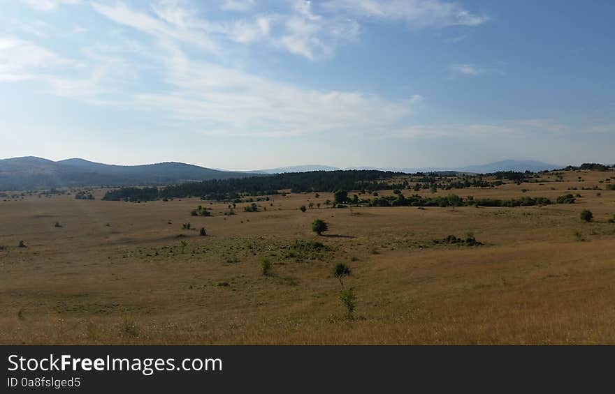 Croatia Udbina view of the Krbava field