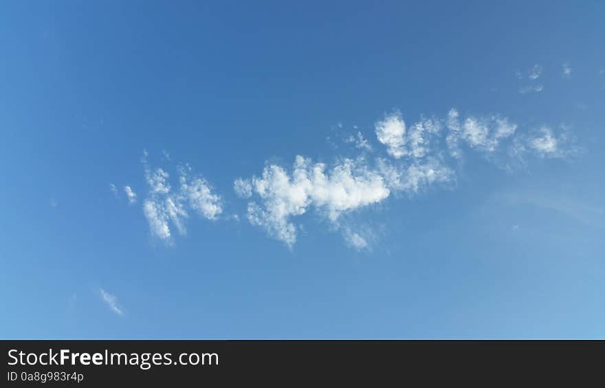 Croatia Udbina- view on blue sky