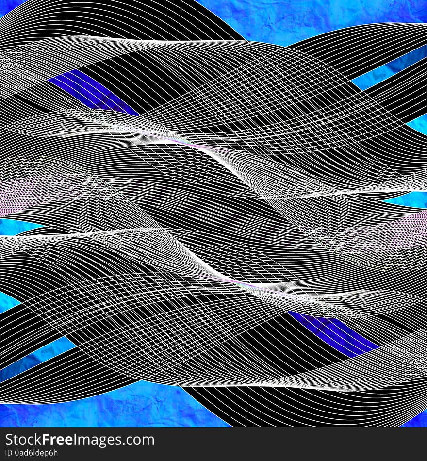 Abstract wave background