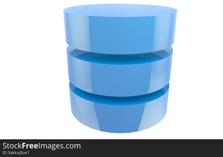 A Symbol of three Storage Compartments stacked. Image is CGI / Computer Generated. A Symbol of three Storage Compartments stacked. Image is CGI / Computer Generated.