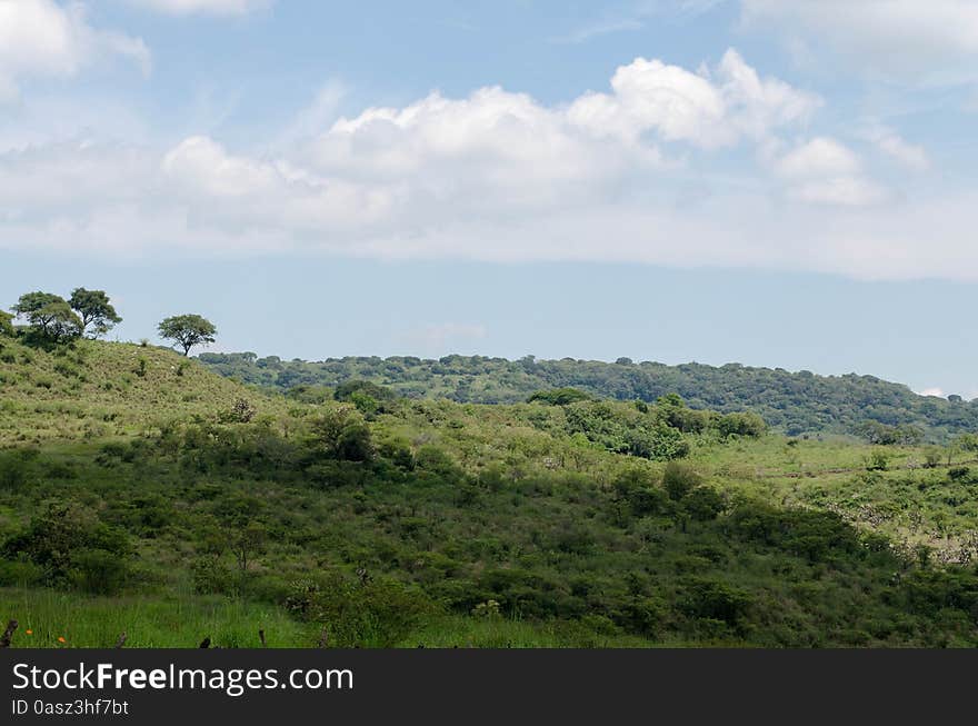 Landscape in rural Mexico