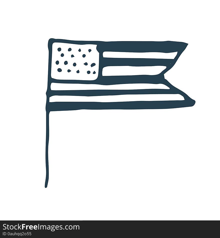 Fourth of July Independence vector illustration. Fourth of July Independence vector illustration