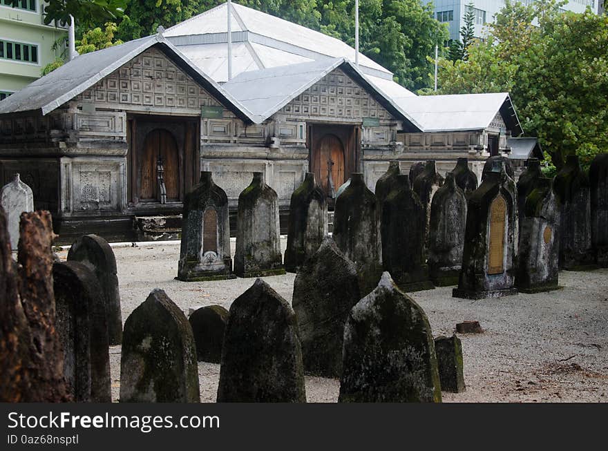 Cemetery At Maldives