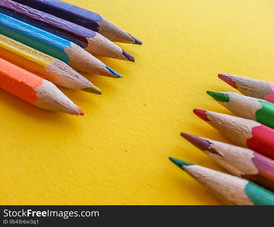 Background with beautiful multicolors wooden pencil. Background with beautiful multicolors wooden pencil