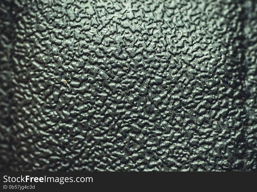 Texture of black leather