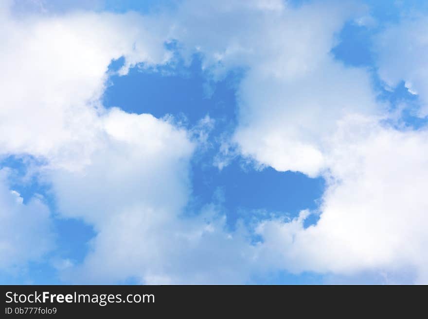 Blue Sky With Clouds