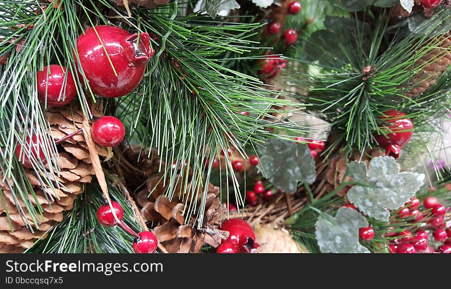 Decorated Christmas tree