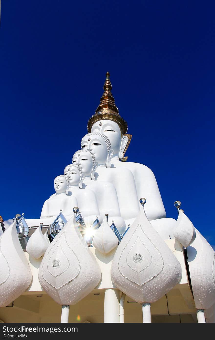 Light of buddha in thailand