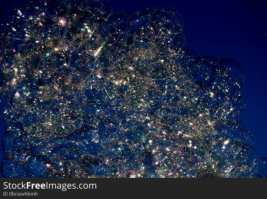 Airborne Bubble Cluster