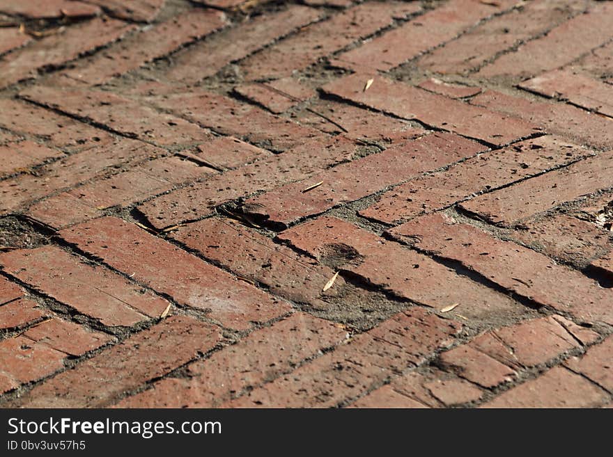 Brown texture paving slabs city town orange