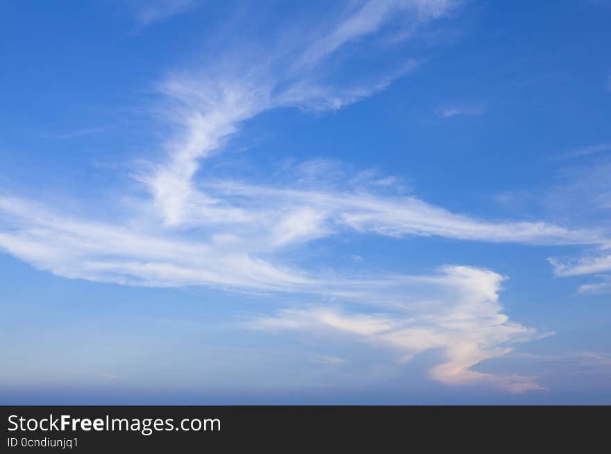 Blue Sky with clouds