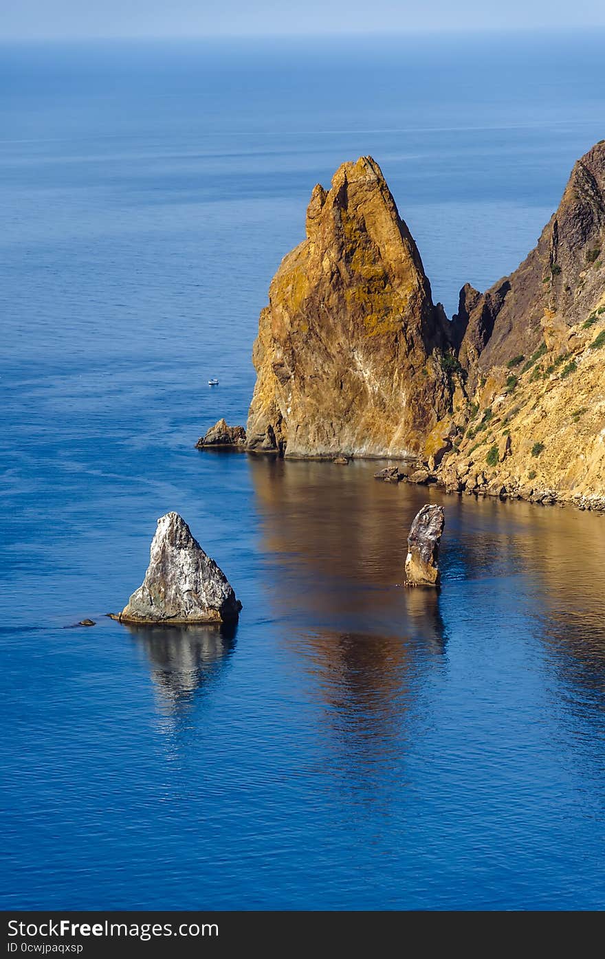 Rocks in Black Sea