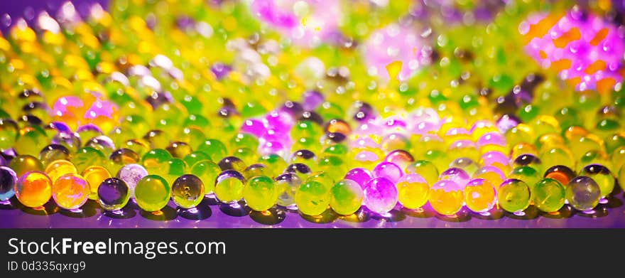 Abstract background of bright colored balls. Abstract background of bright colored balls