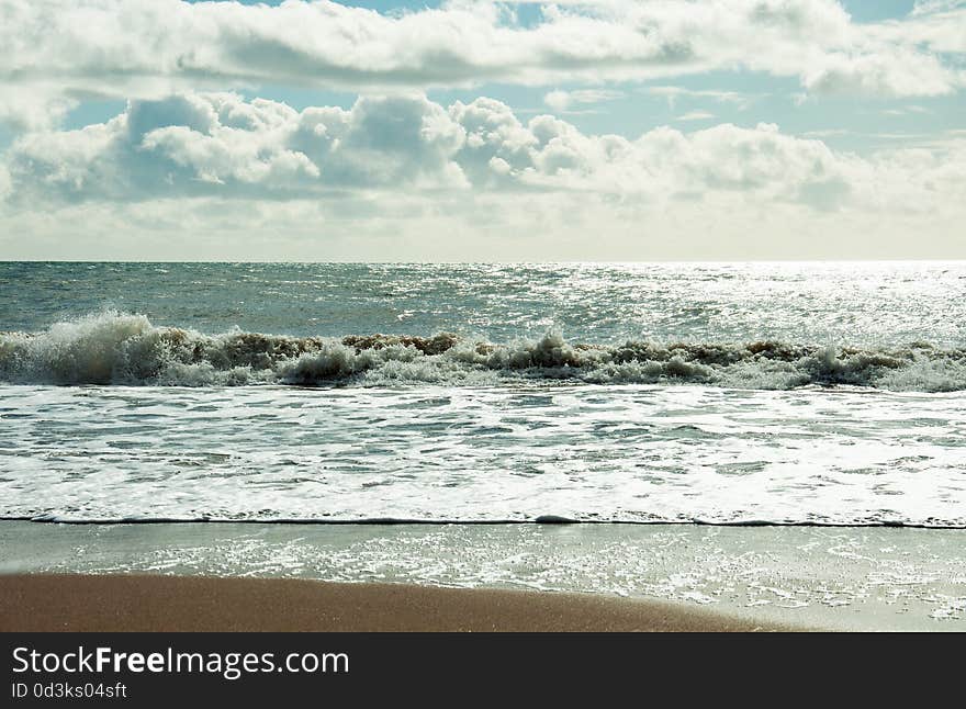 Bournemouth beach, Dorset.