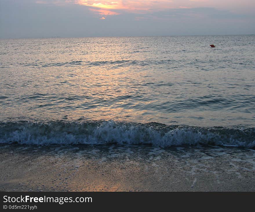 Panoramic view of the sea