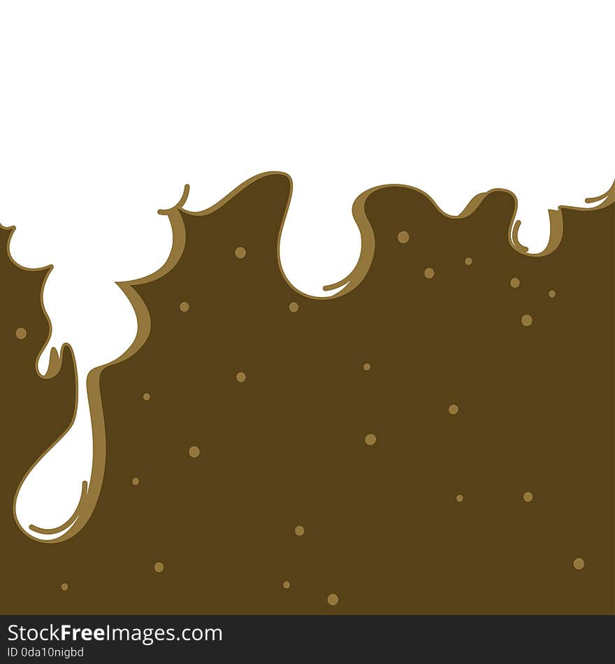 Soda water bubble spill background theme vector