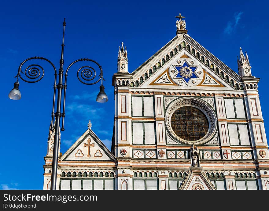 The Basilica di Santa Croce in Florence, Italy The Basilica is the largest Franciscan church in the world. The Basilica di Santa Croce in Florence, Italy The Basilica is the largest Franciscan church in the world.