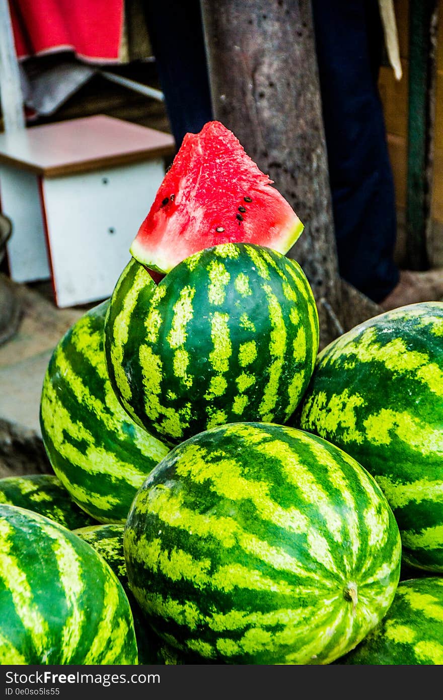 Kirgizstan Market- Watermelon