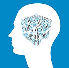 Technology Of Future, Artificial Intelligence. Royalty Free Stock Images