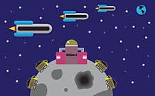 Helium Transport From Moon To Earth Royalty Free Stock Image