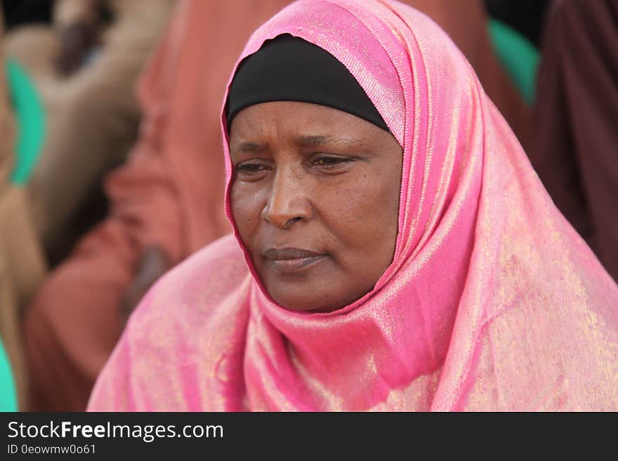 A delegate waits to cast her vote at the polling center during the electoral process to choose members of the Lower House of the Somali federal Parliament in Kismaayo, Somalia on November 23, 2016. AMISOM Photo/ Barut Mohamed. A delegate waits to cast her vote at the polling center during the electoral process to choose members of the Lower House of the Somali federal Parliament in Kismaayo, Somalia on November 23, 2016. AMISOM Photo/ Barut Mohamed