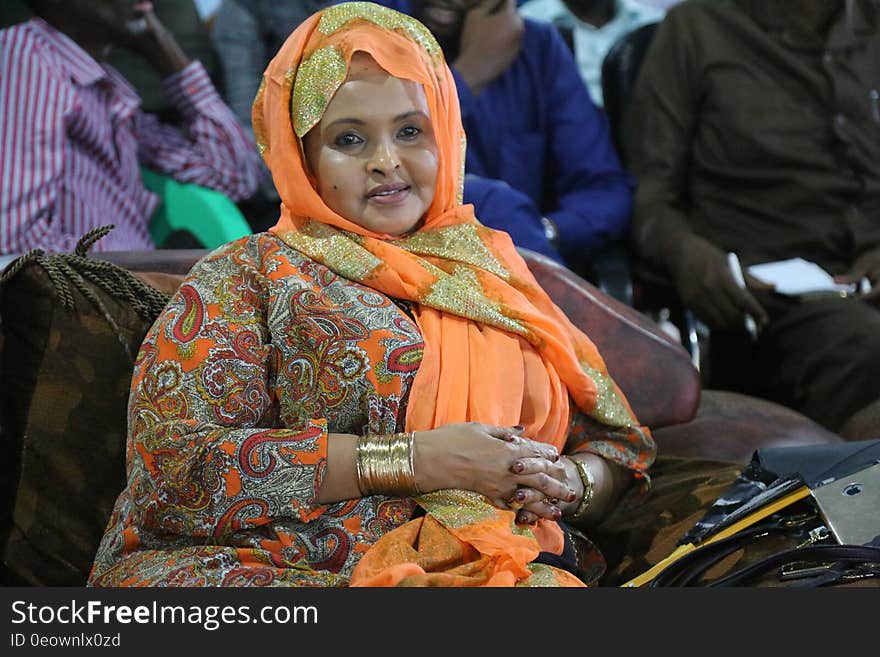 Ubah Tahlil Warsameh, an MP-elect from Galmudug at the polling center during the electoral process to choose members of the Lower House of the Federal Parliament in Cadaado, Somalia on November 28, 2016. AMISOM Photo. Ubah Tahlil Warsameh, an MP-elect from Galmudug at the polling center during the electoral process to choose members of the Lower House of the Federal Parliament in Cadaado, Somalia on November 28, 2016. AMISOM Photo